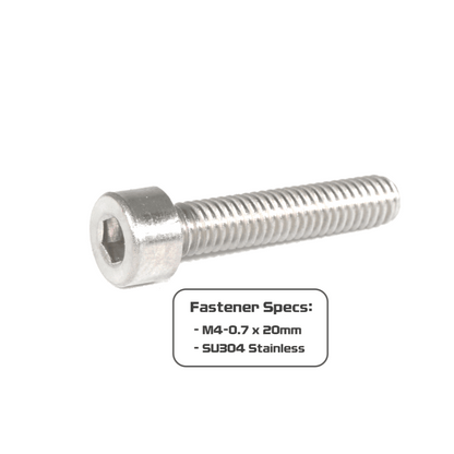 ZSPEC M4-0.7x20mm Socket-Cap SHSC Fasteners, Stainless, 10-Pack - ZSD-567681-  DRIVEN - 2