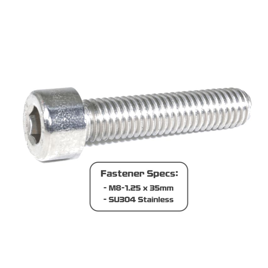 ZSPEC M8-1.25x35mm Socket-Cap SHSC Fasteners, Stainless, 10-Pack - ZSD-566783-  DRIVEN - 2