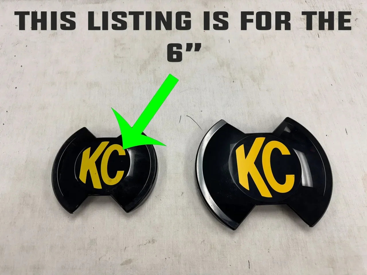 KC HiLITES 6" SlimLite LED Cover Topo Overlays - Universal - KCHISL.WH.CG-KCHISL.WH.CODE-KCHISL.WH.TP.CG-  DRIVEN - 2