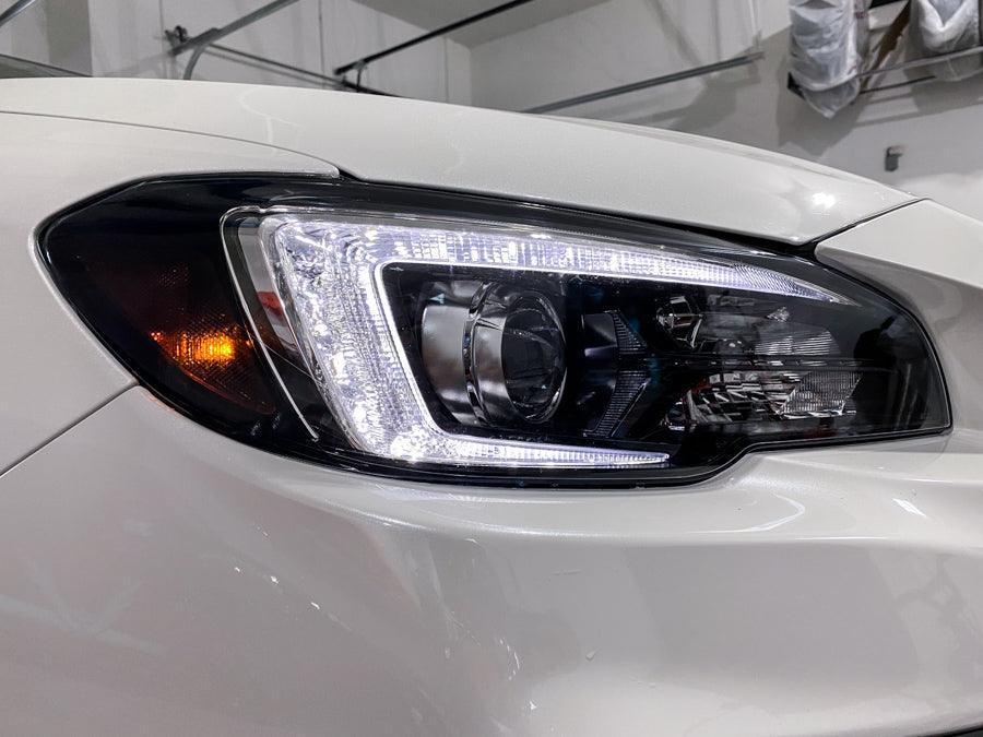 Smoked or Black Out Headlight Overlays V2 - 2015-2021 WRX / STI - 15WRXV2HLGB-15WRX-V2HL-DS-15WRX-V2HL-LS-  DRIVEN - 20