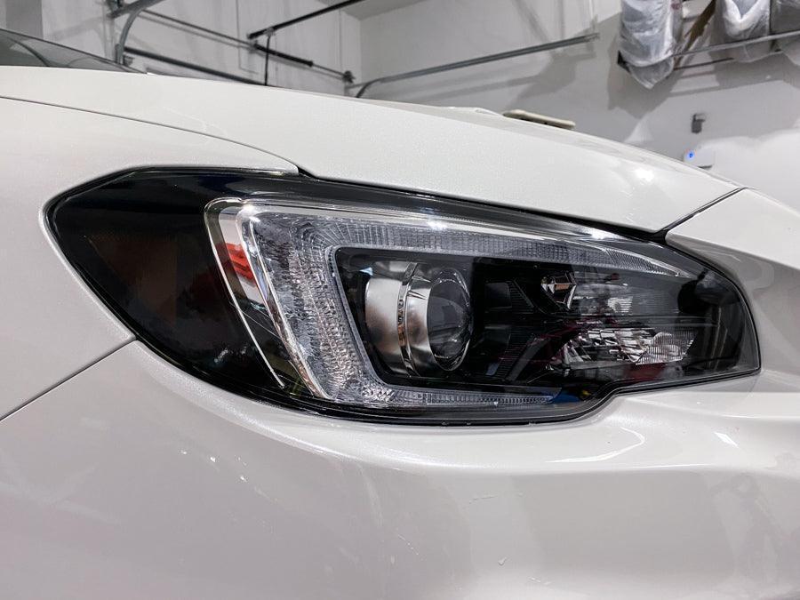 Smoked or Black Out Headlight Overlays V2 - 2015-2021 WRX / STI - 15WRXV2HLGB-15WRX-V2HL-DS-15WRX-V2HL-LS-  DRIVEN - 3