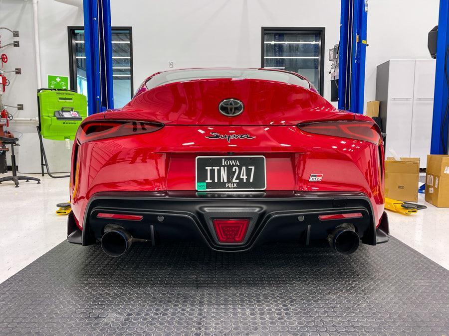 Smoked or Red Aftermarket F1 Overlay - 2020+ Supra - A90F1DS-A90F1LS-A90F1RD-  DRIVEN - 3