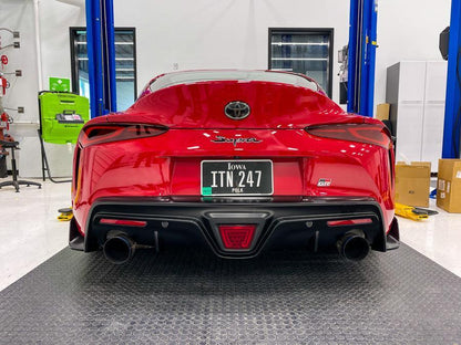 Smoked or Red Aftermarket F1 Overlay - 2020+ Supra - A90F1DS-A90F1LS-A90F1RD-  DRIVEN - 3