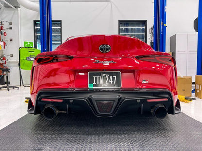 Smoked or Red Aftermarket F1 Overlay - 2020+ Supra - A90F1DS-A90F1LS-A90F1RD-  DRIVEN - 4