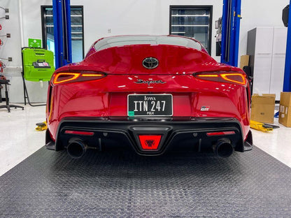 Smoked or Red Aftermarket F1 Overlay - 2020+ Supra - A90F1DS-A90F1LS-A90F1RD-  DRIVEN - 5