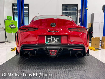 Smoked or Red Aftermarket F1 Overlay - 2020+ Supra - A90F1DS-A90F1LS-A90F1RD-  DRIVEN - 6