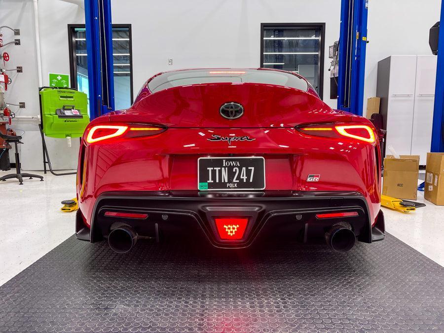 Smoked or Red Aftermarket F1 Overlay - 2020+ Supra - A90F1DS-A90F1LS-A90F1RD-  DRIVEN - 7