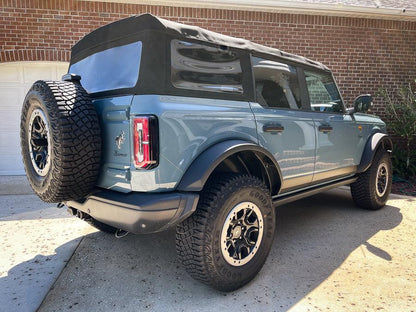 Smoked Sidemarker Overlays (Front and Rear) - 2021+ Bronco (w/ LED Taillights) - sku-40602374766703-sku-40602374799471-sku-40602374832239-sku-40602374865007-sku-40602374897775-  DRIVEN - 2