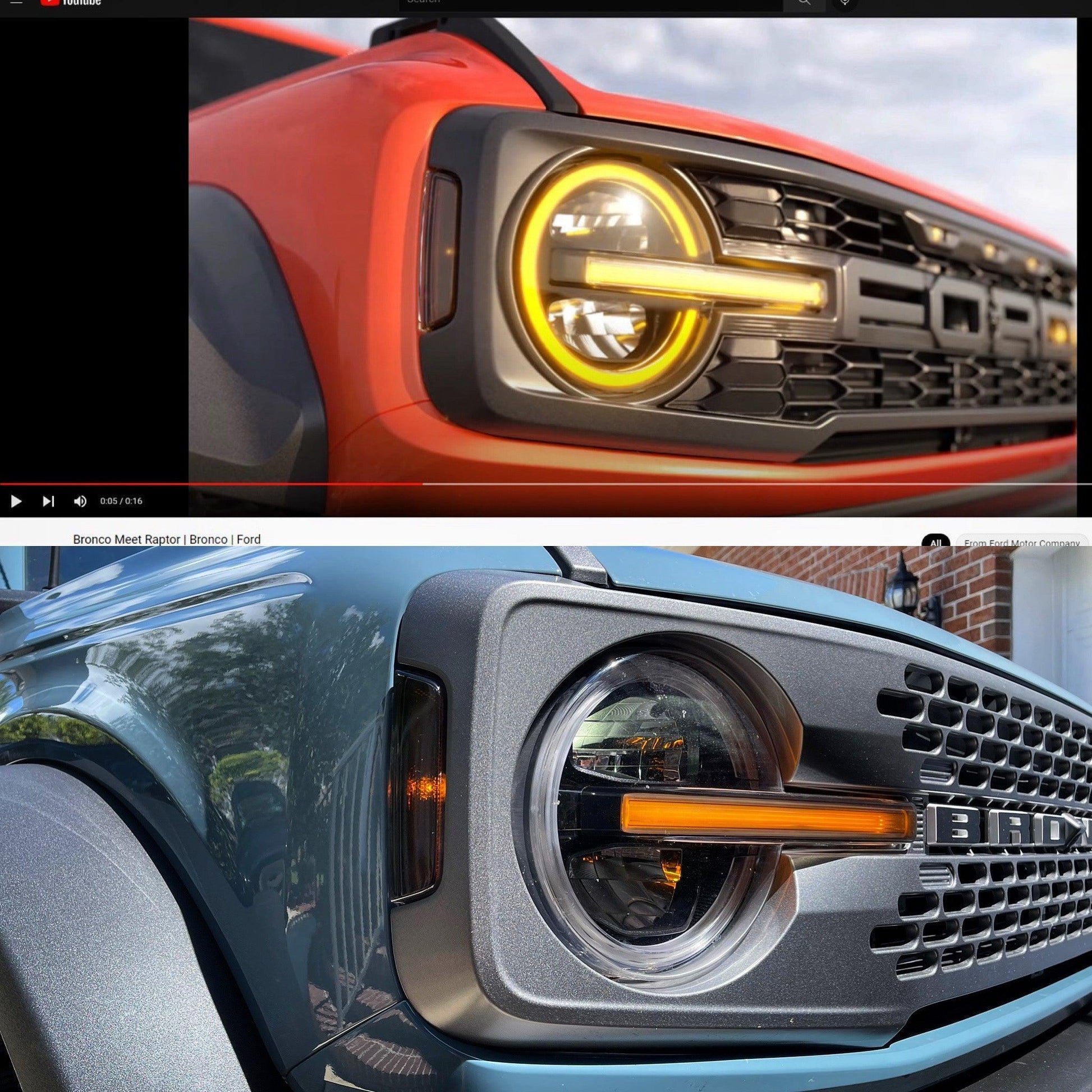 Smoked Sidemarker Overlays (Front Only) - 2021+ Bronco (ALL) - 21BRONCOSMFRONT-DS-21BRONCOSMFRONT-LS-21BRONCOSMFRONT-ST-21BRONCOSMFRONT-CF-21BRONCOSMFRONT-HC-  DRIVEN - 5