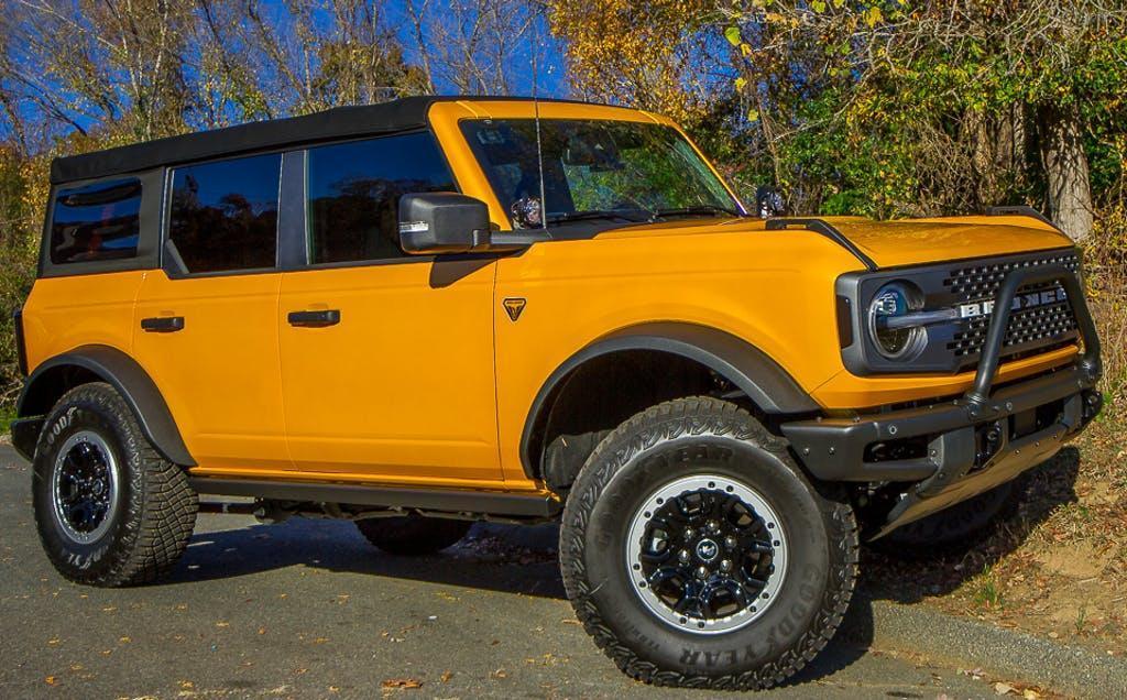 Smoked Sidemarker Overlays (Front Only) - 2021+ Bronco (ALL) - 21BRONCOSMFRONT-DS-21BRONCOSMFRONT-LS-21BRONCOSMFRONT-ST-21BRONCOSMFRONT-CF-21BRONCOSMFRONT-HC-  DRIVEN - 7