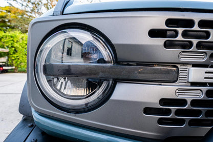 Smoked Signature DRL Bar Overlays - 2021+ Bronco (Signature Headlights) - 21BRONCODRLDS-21BRONCODRLLS-21BRONCODRLST-21BRONCODRLCB-21BRONCODRLHC-  DRIVEN - 14