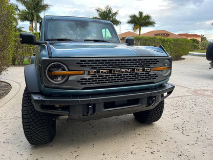 Smoked Signature DRL Bar Overlays - 2021+ Bronco (Signature Headlights) - 21BRONCODRLDS-21BRONCODRLLS-21BRONCODRLST-21BRONCODRLCB-21BRONCODRLHC-  DRIVEN - 9