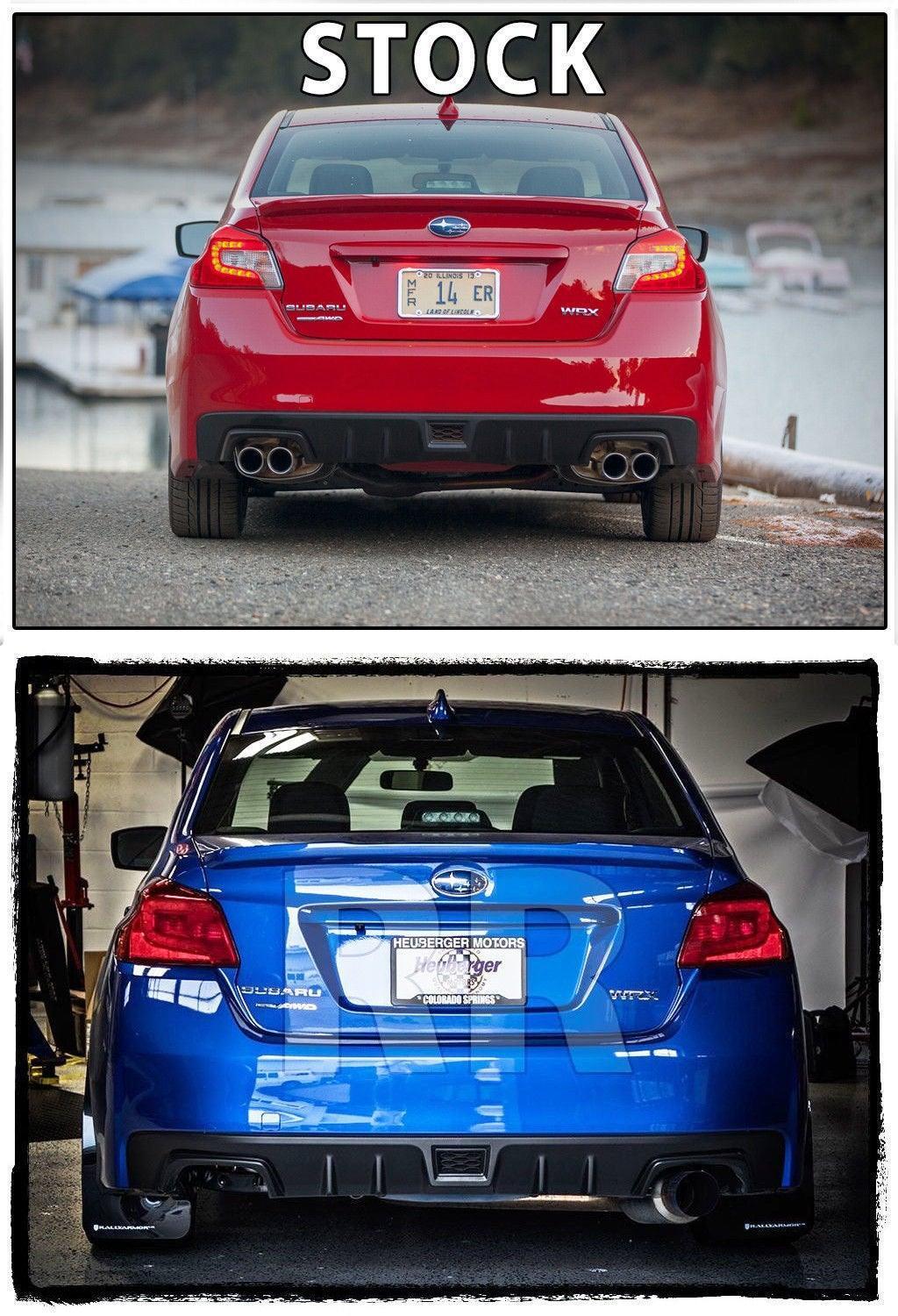 Smoked Tail Light Overlays (Dark, Light, Red, or Yellow) for 2015-2020 Subaru WRX / STI - 15WRXTLDS-15WRXTLRD-15WRXTLLS-15WRXTLYL-15WRXTLCH-  DRIVEN - 3