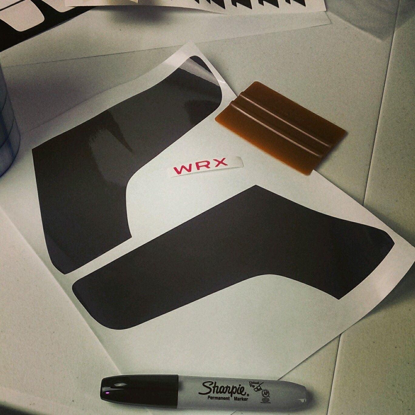 Smoked Tail Light Overlays (Dark, Light, Red, or Yellow) for 2015-2020 Subaru WRX / STI - 15WRXTLDS-15WRXTLRD-15WRXTLLS-15WRXTLYL-15WRXTLCH-  DRIVEN - 7