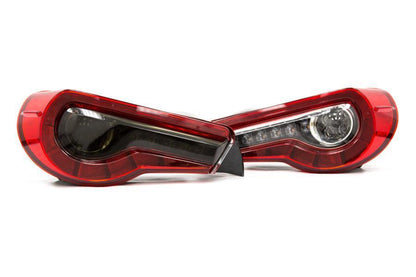 Smoked Tail Light Overlays (Dark, Light, Red, or Yellow) - 2017-2021 Toyota 86 / Subaru BRZ - SF-1786TL-DS-SF-1786TL-LS-SF-1786TL-RD-SF-1786TL-YL-  DRIVEN - 1