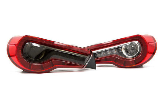 Smoked Tail Light Overlays (Dark, Light, Red, or Yellow) - 2017-2021 Toyota 86 / Subaru BRZ - SF-1786TL-DS-SF-1786TL-LS-SF-1786TL-RD-SF-1786TL-YL-  DRIVEN - 1