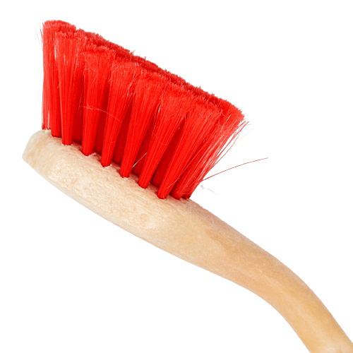 Soft Red Chemical Resistant Brush - SCRB-RD-08-SCRB-RD-18-  DRIVEN - 4
