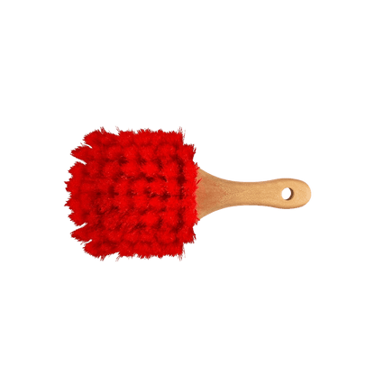 Soft Red Chemical Resistant Brush - SCRB-RD-08-SCRB-RD-18-  DRIVEN - 1