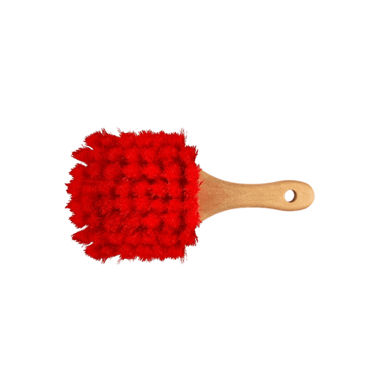 Soft Red Chemical Resistant Brush - SCRB-RD-08-SCRB-RD-18-  DRIVEN - 1