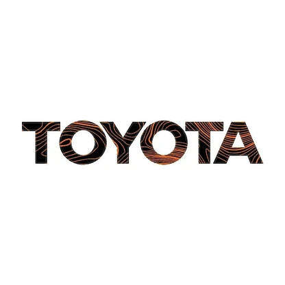 TOYOTA Topographic Rear Liftgate Emblem Inlays - 2025+ 4Runner - 254RUN-RT-TOYOTA-TPWH-254RUN-RT-TOYOTA-TPRACE-254RUN-RT-TOYOTA-TPHB-254RUN-RT-TOYOTA-TPVB-254RUN-RT-TOYOTA-TPAG-  DRIVEN - 8