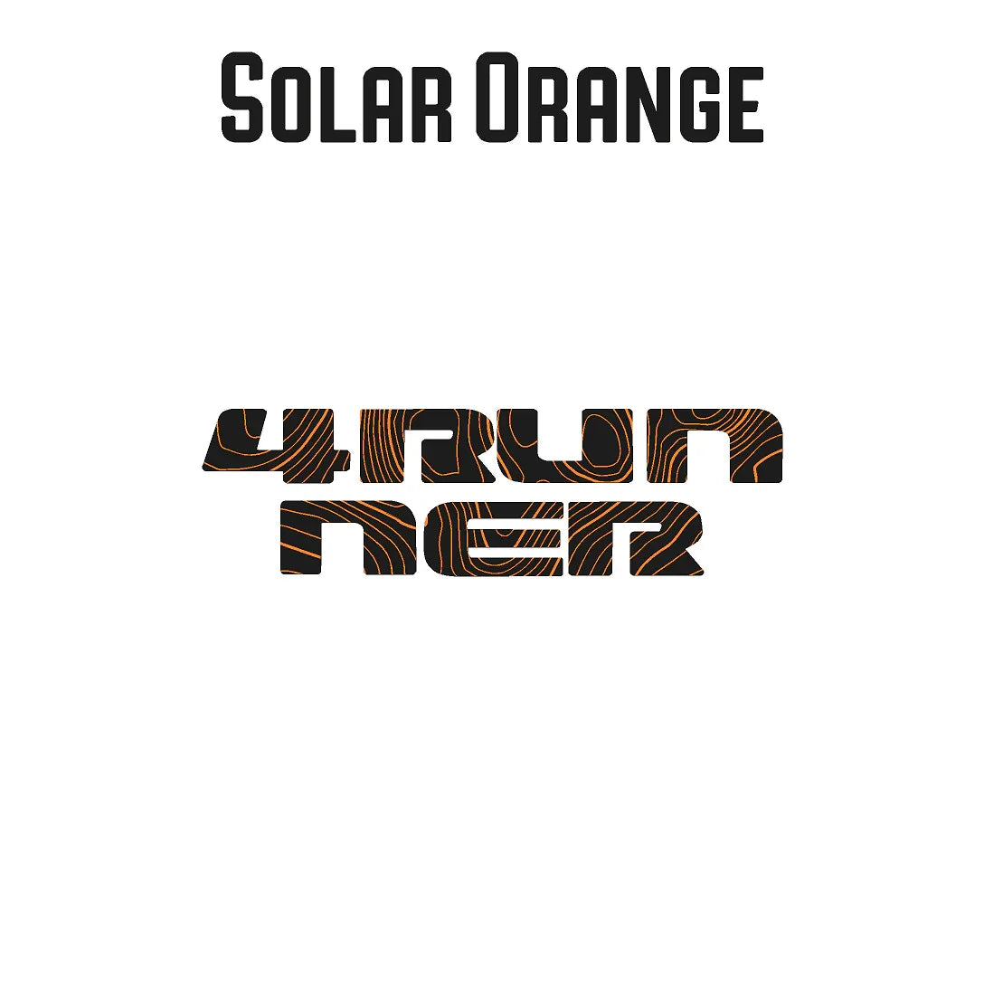 4RUNNER Topographic Rear Liftgate Emblem Overlays - 2025+ 4Runner - 254RUN-RT-4RUN-TPWH-254RUN-RT-4RUN-TPRACE-254RUN-RT-4RUN-TPHB-254RUN-RT-4RUN-TPVB-254RUN-RT-4RUN-TPAG-  DRIVEN - 12