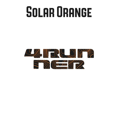 4RUNNER Topographic Rear Liftgate Emblem Overlays - 2025+ 4Runner - 254RUN-RT-4RUN-TPWH-254RUN-RT-4RUN-TPRACE-254RUN-RT-4RUN-TPHB-254RUN-RT-4RUN-TPVB-254RUN-RT-4RUN-TPAG-  DRIVEN - 12