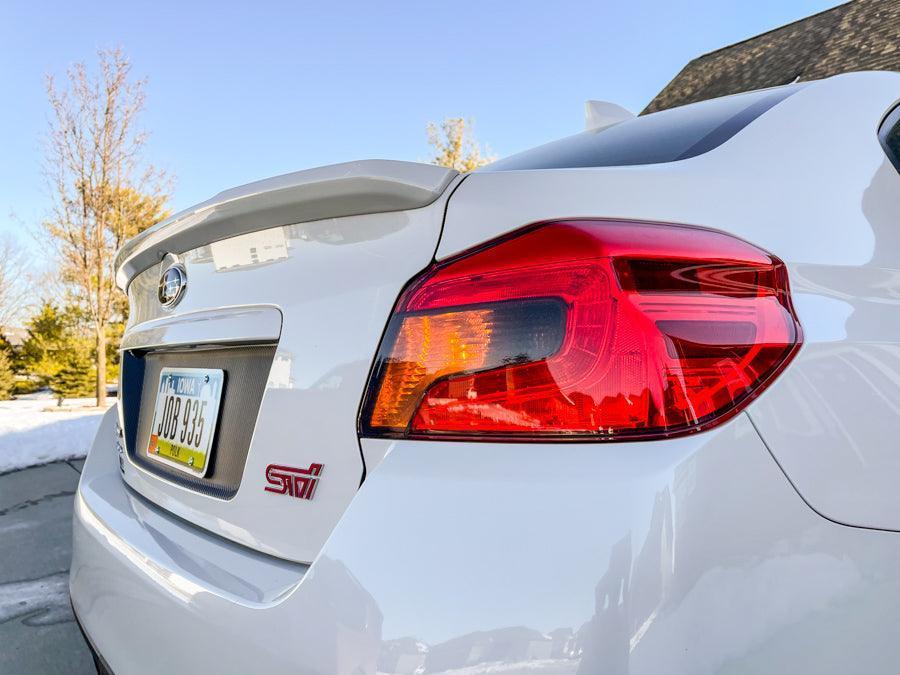 Special Edition Dark Galaxy Tail Light Overlays - 2015-2021 WRX / STI - 15WRXTLDSG-  DRIVEN - 6