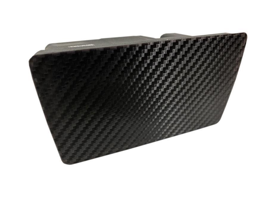 Special Edition Dark Smoke Carbon Fiber F1 / Rear Fog Light Overlay  - 2015-2022 Subaru WRX / STI - 15WRX-F1-DSCB-  DRIVEN - 3