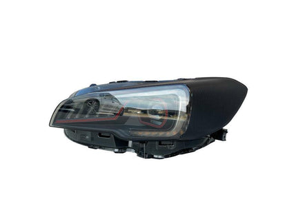 Special Edition Dark Smoke Carbon Fiber SubiSpeed Headlight Overlays - 2015-2021 WRX / STI - 15WRXSBSHLCB-  DRIVEN - 1