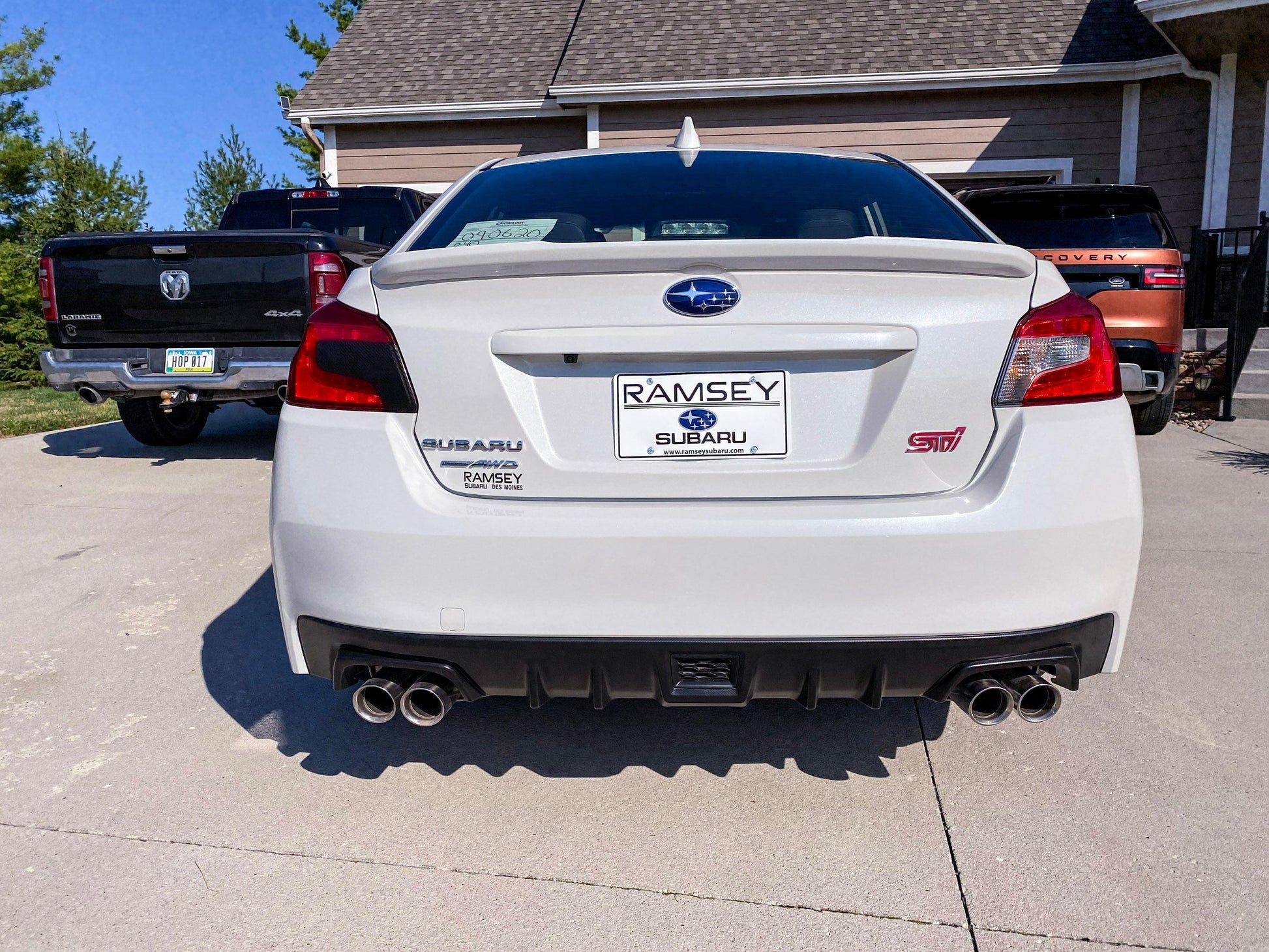 Special Edition Dark Smoke Carbon Fiber Tail Light Overlays - 2015+ WRX / STI - SFB15WRXTLDSCB-  DRIVEN - 5