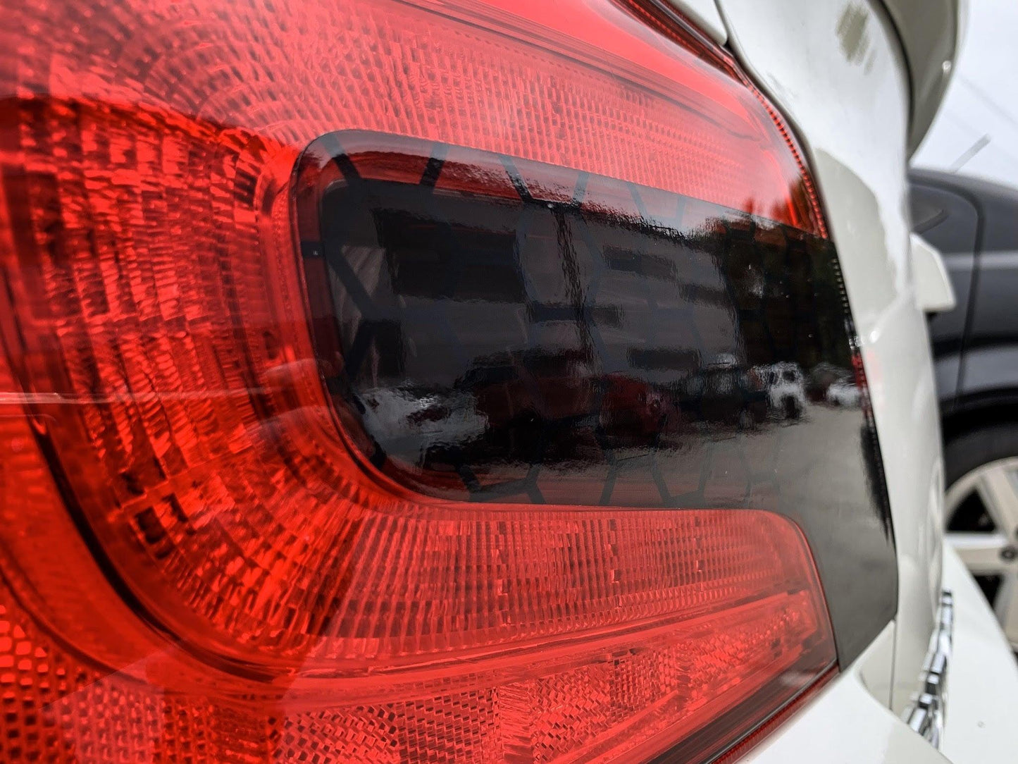 Special Edition Dark Smoke Honeycomb Tail Light Overlays - 2015-2021 WRX / STI - SFB15WRXTLDSHC-  DRIVEN - 4