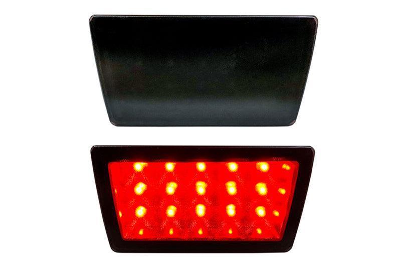 Special Edition Dark Smoke Stealth F1 / Rear Fog Light Overlay fits 2015-2022 Subaru WRX / STI - 15WRX-F1-DSST-  DRIVEN - 1