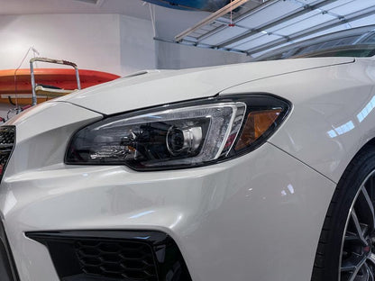 Special Edition Dark Smoke Stealth Headlight Overlays - 2015-2020 WRX / STI - 15WRXHLDSST-  DRIVEN - 7