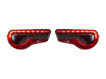 Special Edition Dark Smoke Stealth Tail Light Overlays - 2017-2021 Toyota 86 / Subaru BRZ - 1786TLDSST-  DRIVEN - 1