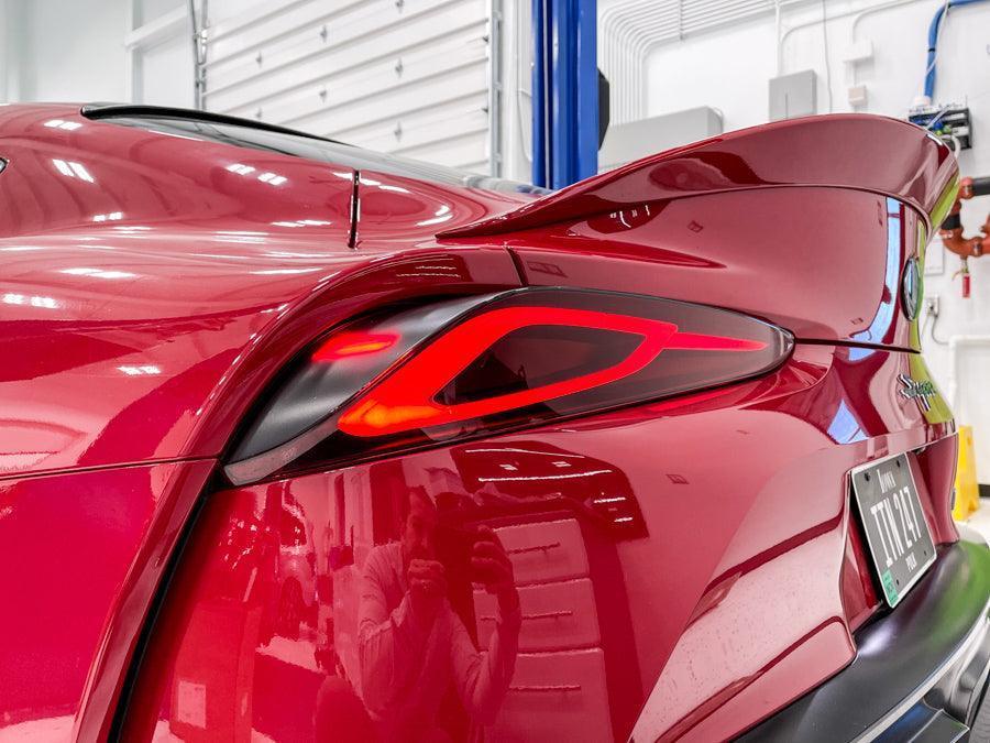 Special Edition Tail Light Overlay (Top) - 2020+ Supra - A90TLTOP3DDS-A90TLTOPST-A90TLTOP3DHC-A90TLTOPDSG-  DRIVEN - 17