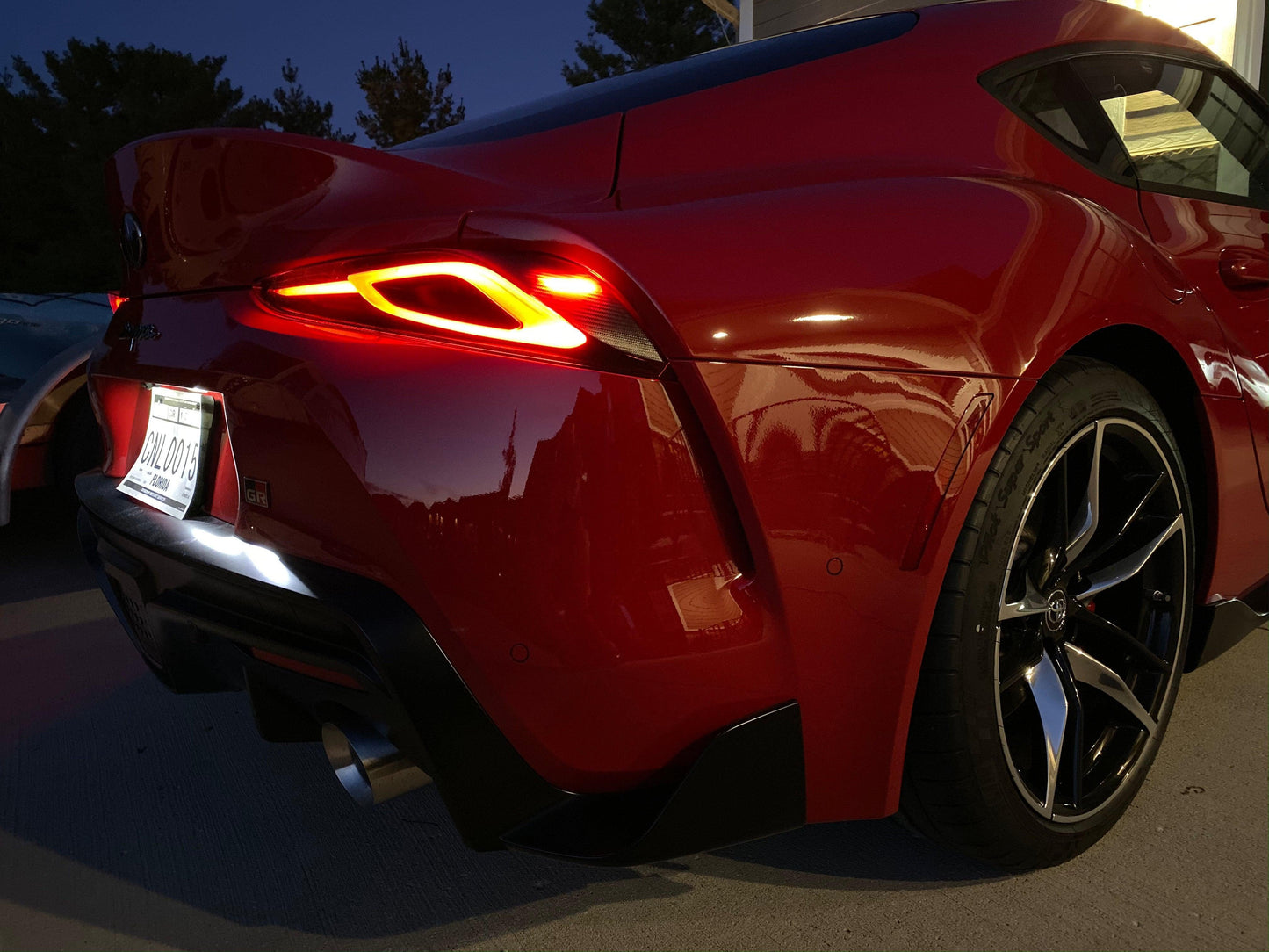 Special Edition Tail Light Overlay (Top) - 2020+ Supra - A90TLTOP3DDS-A90TLTOPST-A90TLTOP3DHC-A90TLTOPDSG-  DRIVEN - 3