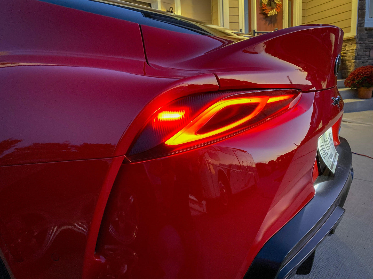 Special Edition Tail Light Overlay (Top) - 2020+ Supra - A90TLTOP3DDS-A90TLTOPST-A90TLTOP3DHC-A90TLTOPDSG-  DRIVEN - 6