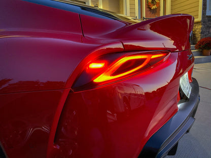 Special Edition Tail Light Overlay (Top) - 2020+ Supra - A90TLTOP3DDS-A90TLTOPST-A90TLTOP3DHC-A90TLTOPDSG-  DRIVEN - 6