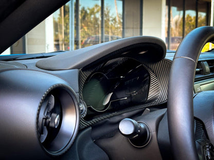 Speedometer Cluster 3D Carbon Overlay (5 Pieces) - 2022+ BRZ / GR86 - 22BRZSPEEDO-3DBL-22BRZSPEEDO-3DBR-  DRIVEN - 1