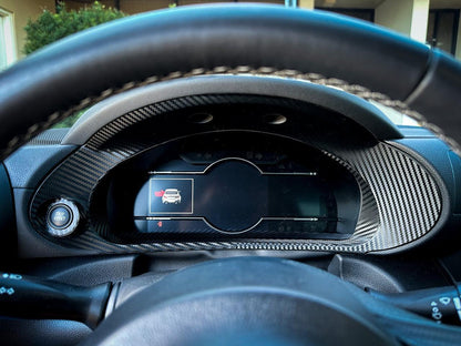 Speedometer Cluster 3D Carbon Overlay (5 Pieces) - 2022+ BRZ / GR86 - 22BRZSPEEDO-3DBL-22BRZSPEEDO-3DBR-  DRIVEN - 2