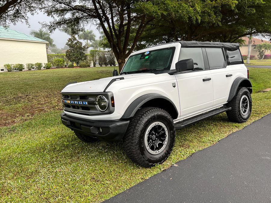 Standard Smoked Sidemarker Overlays (Front and Rear) - 2021+ Bronco (w/ Halogen Taillights) - 21BBRONCOSTDSM-DS-21BBRONCOSTDSM--21BBRONCOSTDSM-ST-21BBRONCOSTDSM-CB-21BBRONCOSTDSM-HC-  DRIVEN - 4