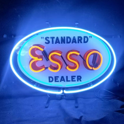 Standard Esso Dealer Neon Signs Light - MA063-  DRIVEN - 1