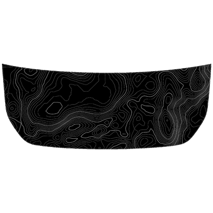 Stealth Topographic Map Hood Overlay (Printed Series) - 2021+ Bronco - 21BRONCOTOPOGEN-21BRONCOTOPOGEN-X2-21BRONCOTOPOGENBO-21BRONCOTOPOGENBO-X2-21BRONCOTOPOGENCLR-  DRIVEN - 7