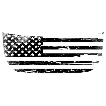 Stealth Clear American Flag Hood Overlay - 2021+ Bronco - 21BRONCOAMFHD-21BRONCOAMFHDB-21BRONCOAMFHDS-21BRONCOAMFHD-X2-21BRONCOAMFHDB-X2-  DRIVEN - 4