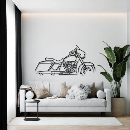 Harley Davidson Street Glide Metal Motorcycle Wall Art - MT1094 - MT1094B49L-MT1094B69L-MT1094B80L-MT1094B99L-MT1094B120L-  DRIVEN - 2