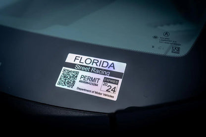 Street Racing Permit Sticker 3.5" - All States - sfbSTRTRACEPT-AL-sfbSTRTRACEPT-AL-sfbSTRTRACEPT-AL-sfbSTRTRACEPT-AL-sfbSTRTRACEPT-AL-  DRIVEN - 2