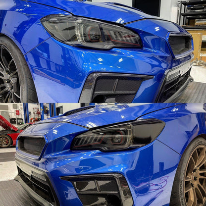 SubiSpeed Headlight Smoked Overlays - 2015-2021 WRX / STI - 15WRXSBSHLLS-15WRXSBSHLDS-  DRIVEN - 3