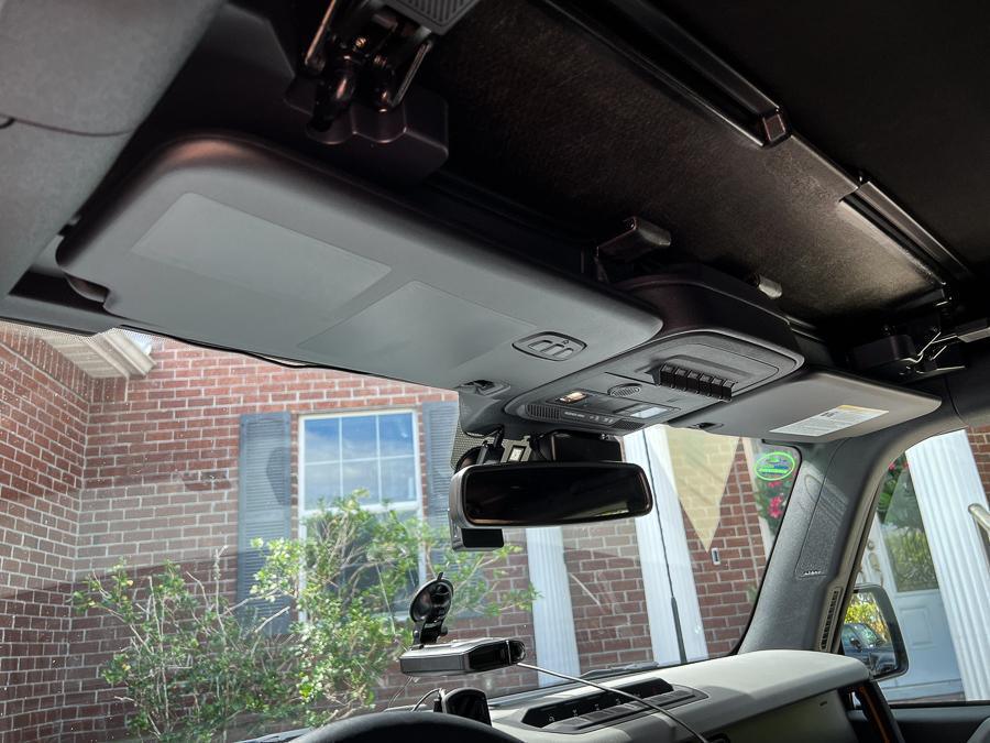 Sun Visor Warning Overlays - 2021+ Bronco Sport - 21BSPORTSUNV-WH-21BSPORTSUNV-MB-21BSPORTSUNV-GB-21BSPORTSUNV-3DB-  DRIVEN - 3