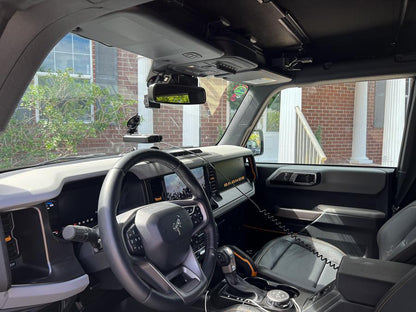 Sun Visor Warning Overlays - 2021+ Bronco Sport - 21BSPORTSUNV-WH-21BSPORTSUNV-MB-21BSPORTSUNV-GB-21BSPORTSUNV-3DB-  DRIVEN - 4