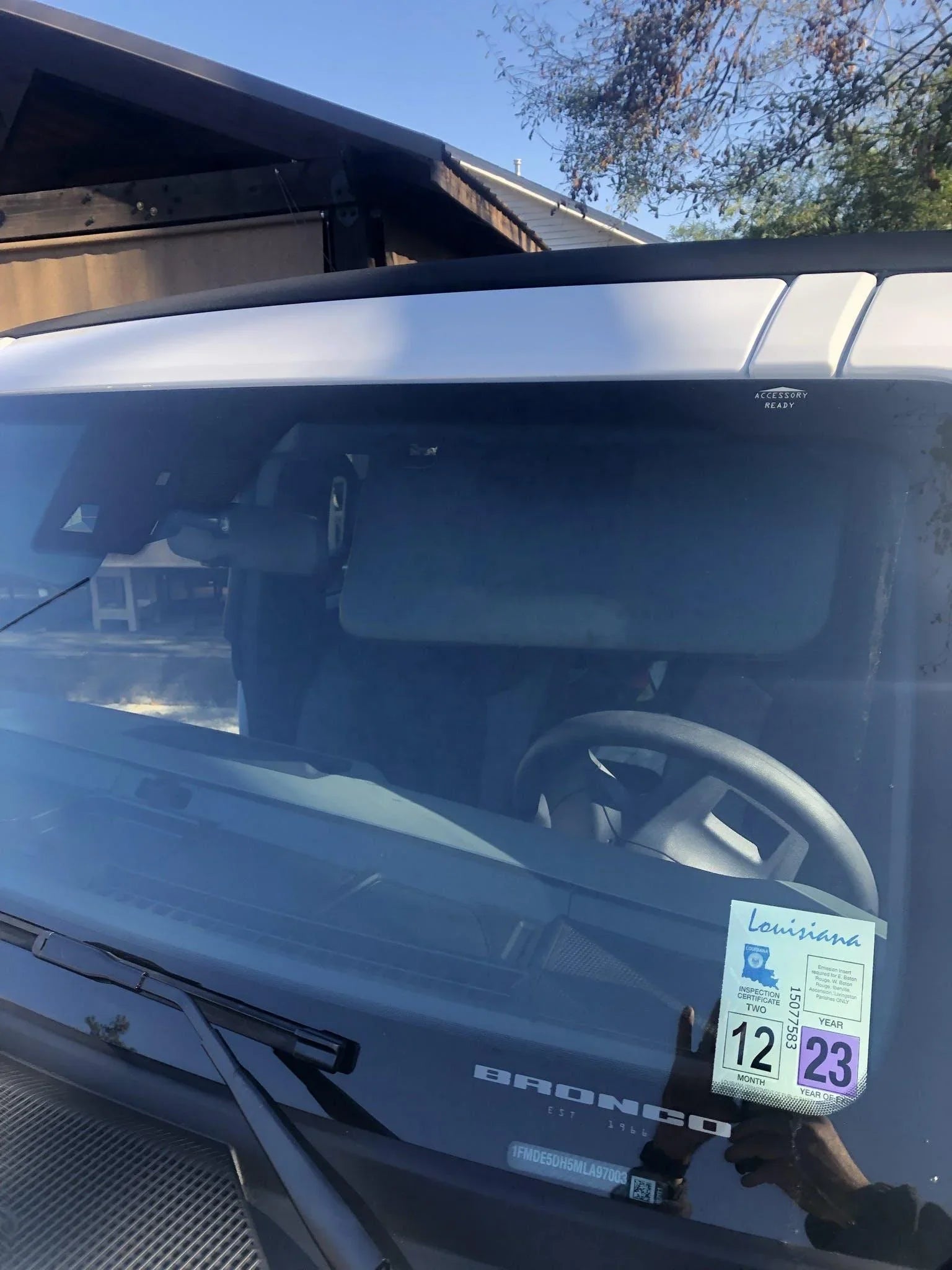 Sun Visor Warning Overlays - 2021+ Bronco / 2024+ Ranger Raptor - 21BRONCOSUNV-MB-21BRONCOSUNV-3DB-  DRIVEN - 8